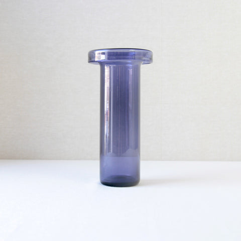 Nanny Still Ametisti Amethyst Vase Mid-Century Lilac Glass Riihimaki Finland Vintage Decor