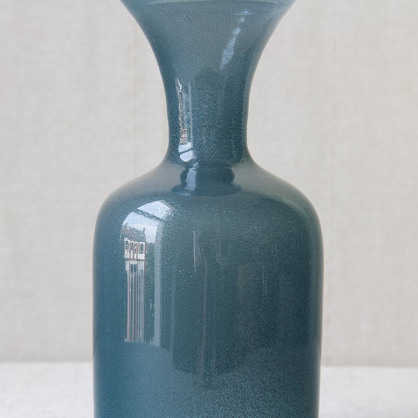 Large Erik Hoglund Carborundum vase 