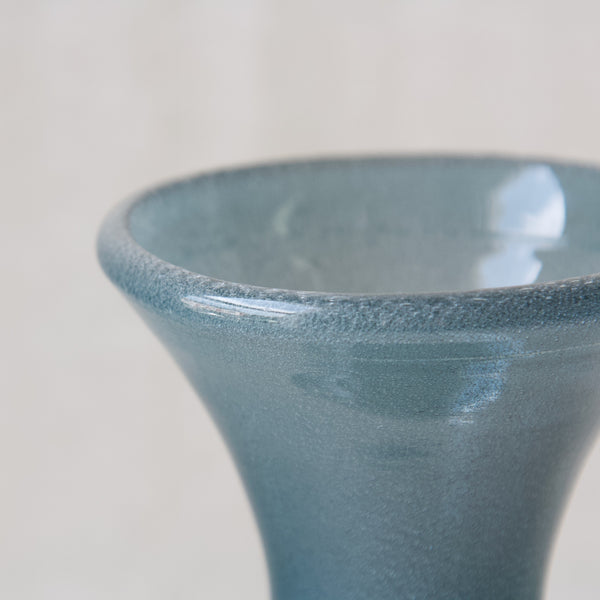 Mid Century Modern glass vase by Erik Hoglund 