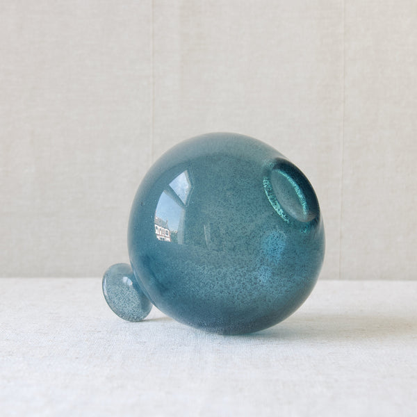 Boda Sweden Modernist glass vase by Erik Hoglund
