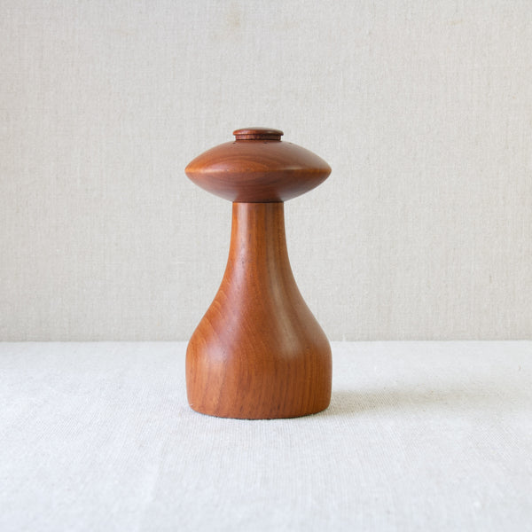 Rare Sculptural UFO Model 895 Peppermill by Jens Quistgaard epitomises the Danish design aesthetic of the 1950s.