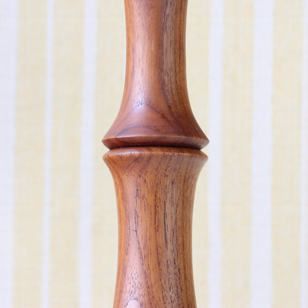 Rare Danish production Jens Quistgaard 893 pepper mill, an iconic Scandinavian collectible crafted from solid teak.