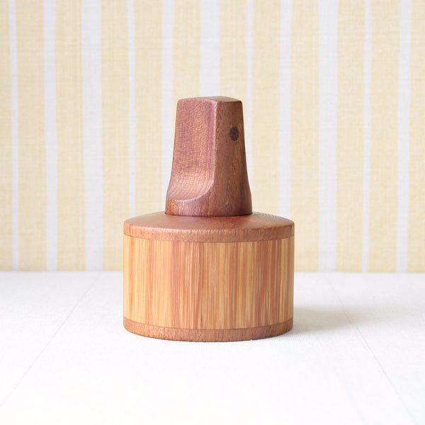 Dansk Designs bamboo screwdriver model 1525 by Jens Quistgaard, a vintage Danish collectible from the early 1960s.