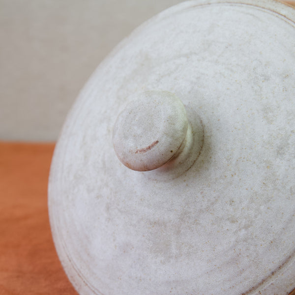 1960s tureen by emmanuel cooper, made from stoneware with a unique knopped lid.