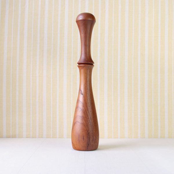 Early production Jens Quistgaard model 893 pepper mill, a rare Danish collectible with a striking hourglass design.