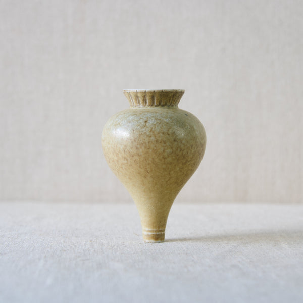 Gunnar Nylund miniature vase with foot 1940's