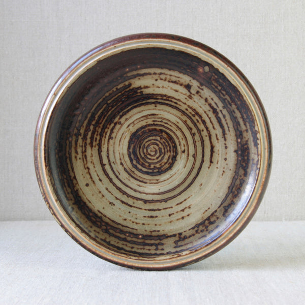 Carl Halier Sung Glaze Large Shallow Bowl