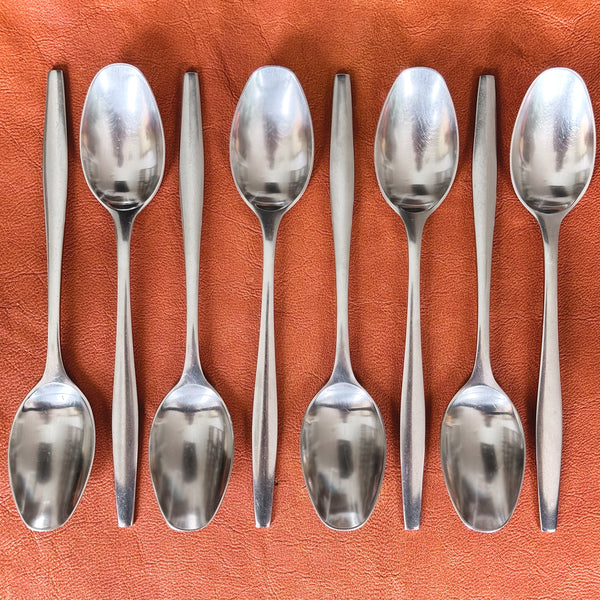 Variations V cutlery collection by Dansk Designs, an 80-piece set by Jens Quistgaard featuring rare and collectible mid-century modern design.