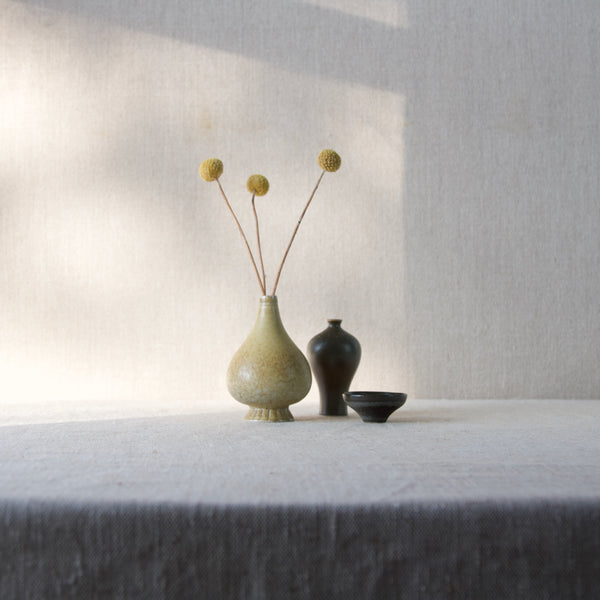 Mood image of Scandinavian miniature ceramic vases Rorstrand 