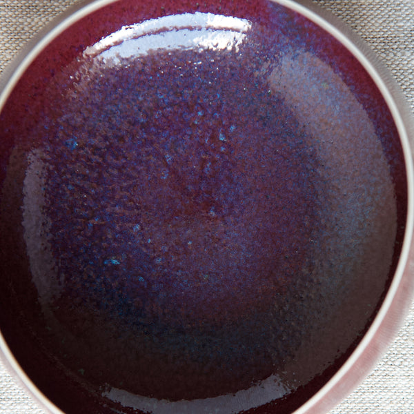 A sang de boeuf ox blood glazed Swedish ceramic bowl designed and made by hand by Carl Harry Stålhane -most noted for his career at Rorstand from the 1940s.