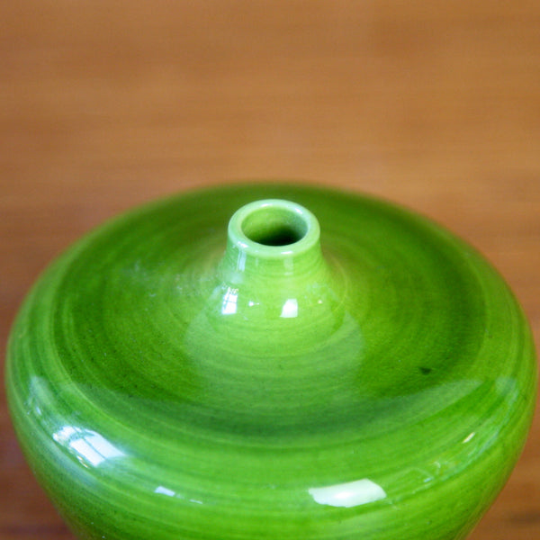 Carl-Harry Stålhane Miniature Green Vase