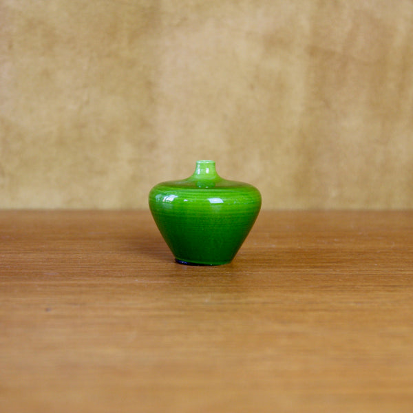 Carl-Harry Stålhane Miniature Green Vase