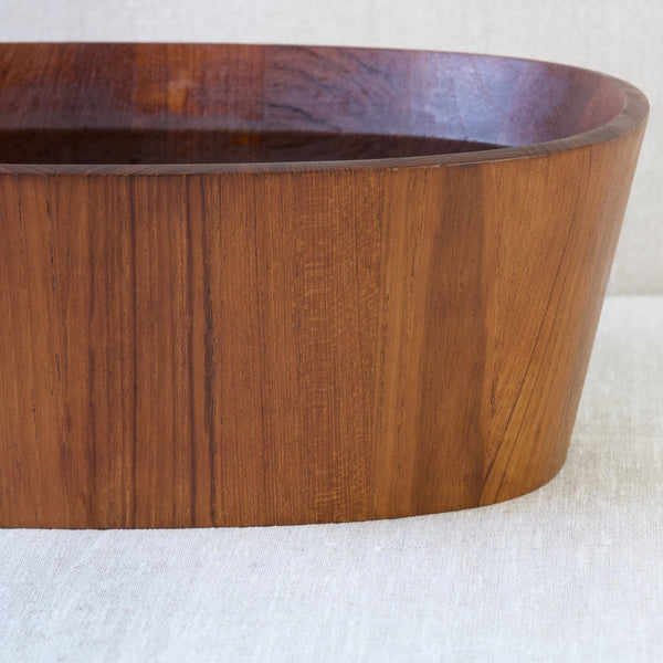 Jens Quistgaard Dansk Designs bowl detail of teak grain 