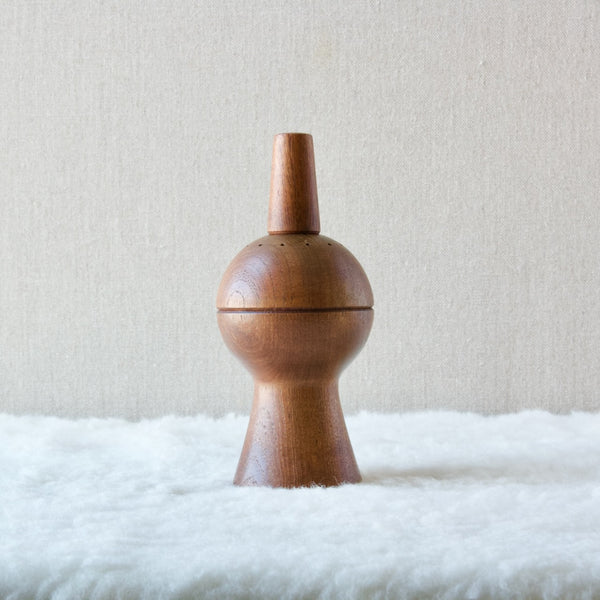 A rare collectable but still useable mid-century Scandinavian design pepper mill by Jens Quistgaard.
