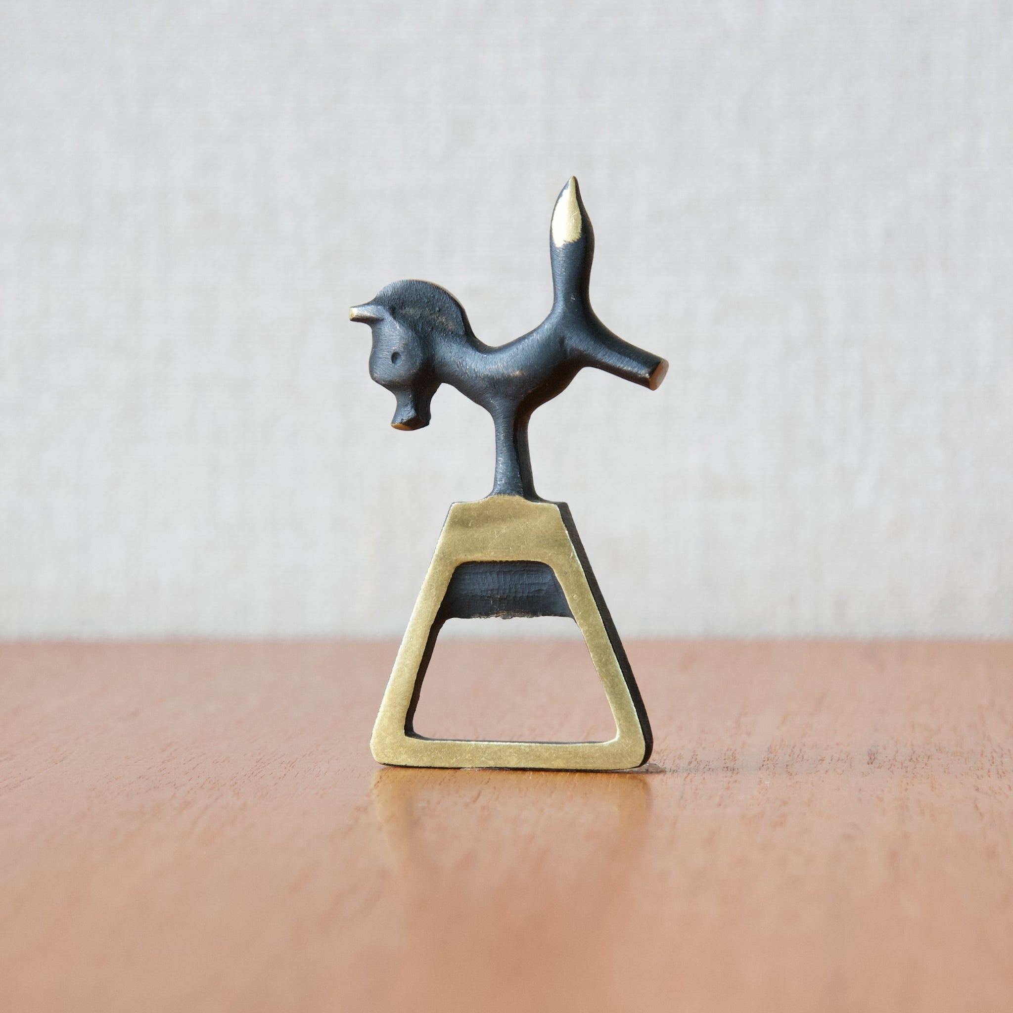 Brass Horse Bottle Opener