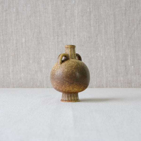 Amphora vase designed by Gunnar Nylund, 1940s, inspired by ancient ceramics, marked Sverige