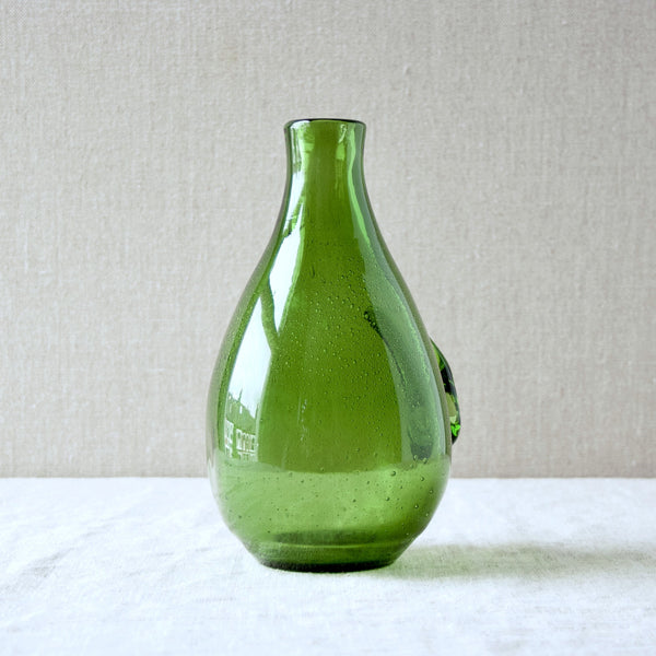 Mid Century glass vase by Erik Hoglund