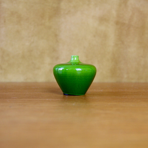 Carl-Harry Stålhane Miniature Green Vase